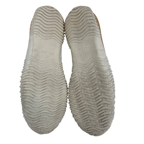 Luxury Spingle Move Mens Low-Top Sneakers Size SS White Leather Japan U10661 - Picture 9 of 12